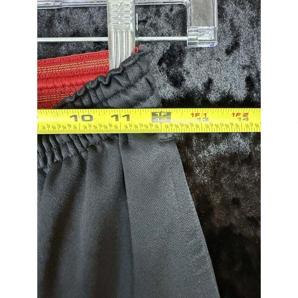 Nike Shorts Boys M‎ Black Red Lebron James Elastic NBA Basketball Pockets